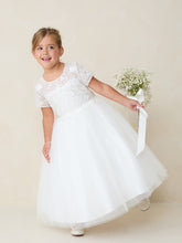 Seraphine Lace Tulle Dress – Communion, Flower Girl & Special Occasion